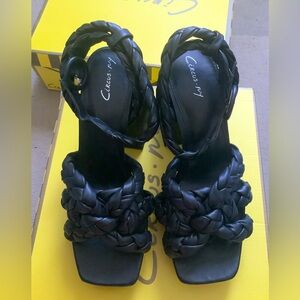 Mable Braided Block Heel